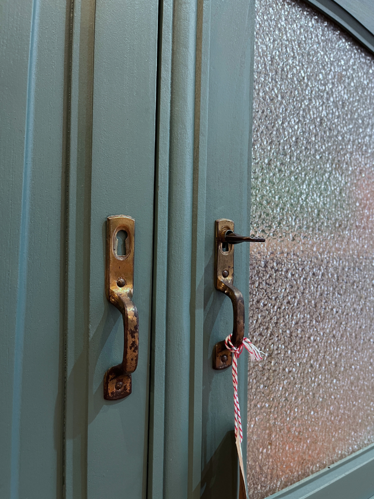 zoom sur détail enfilade Paula