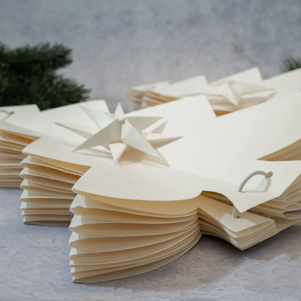 Sapin de Noël en Papier Grand