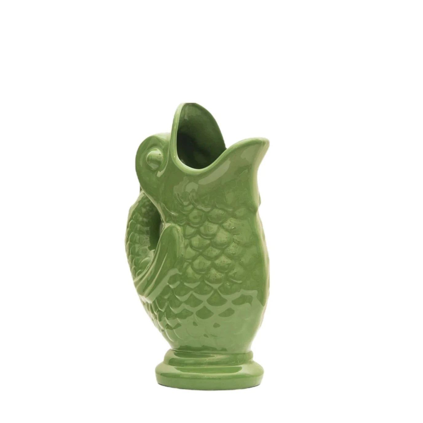 Vase Poisson Vert Foncé