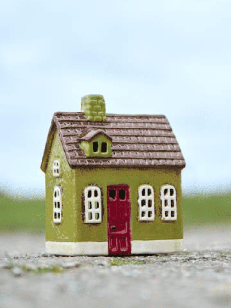 Photophore Maison - Céramique Verte