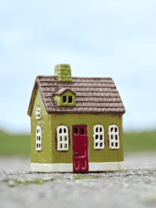 Photophore Maison - Céramique Verte