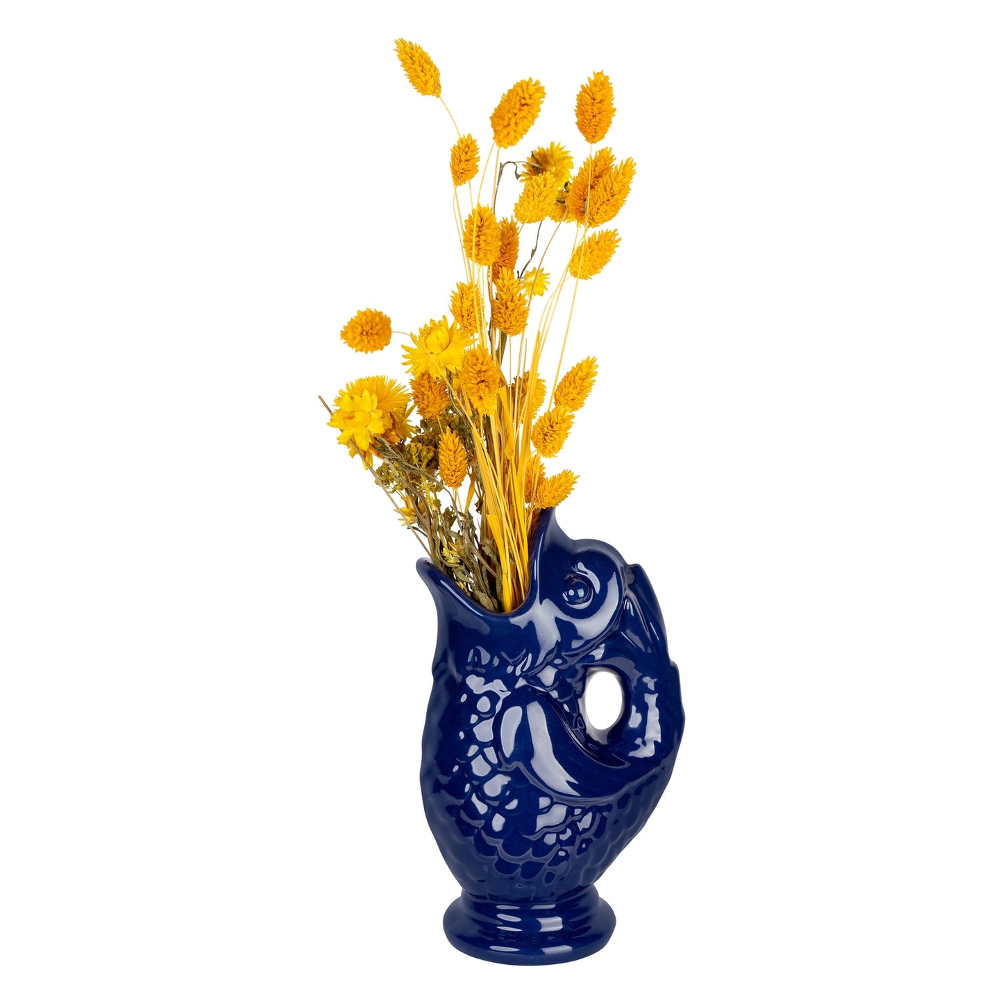 Vase Poisson Bleu