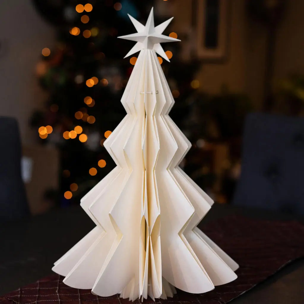 Sapin de Noël en Papier Grand