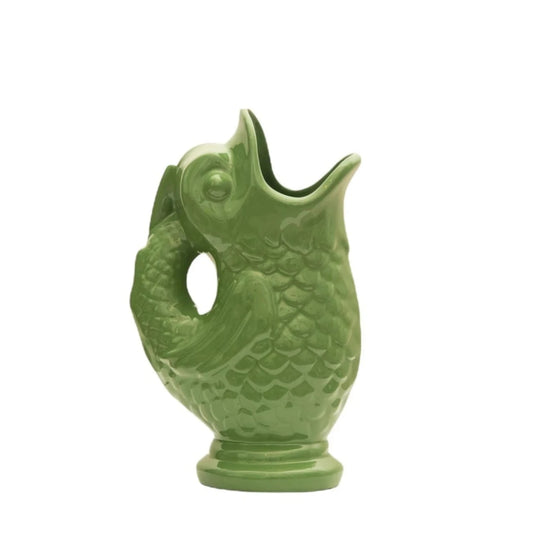 Vase Poisson Vert Foncé