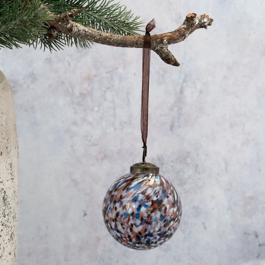 Boule de Noël en Verre Multicolore