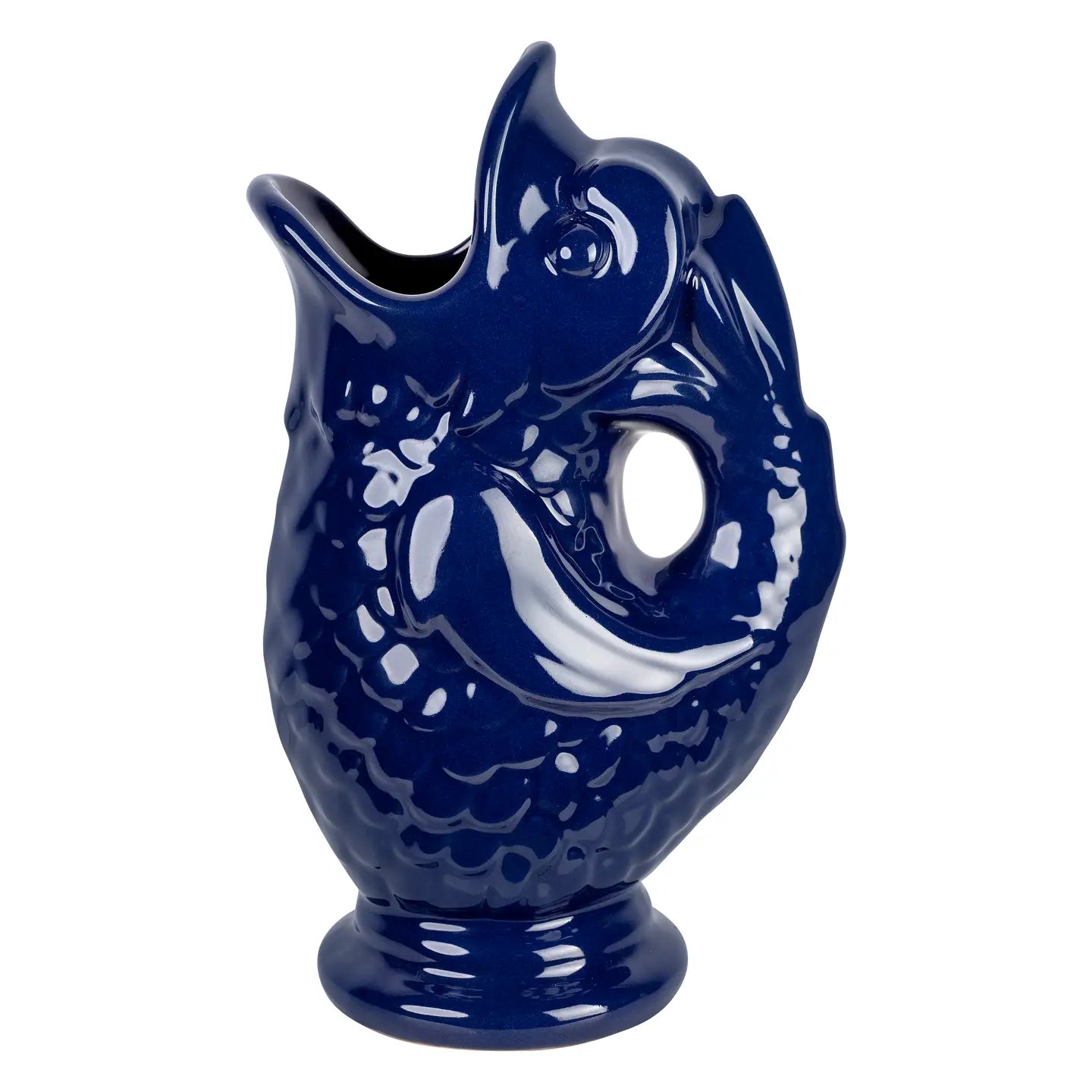 Vase Poisson Bleu