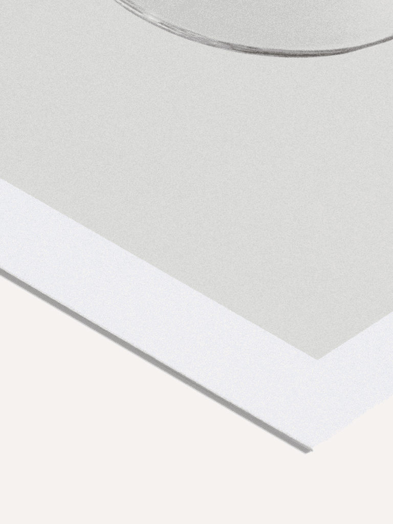 Zoom sur la texture du papier épais de l’affiche Ma boisson a besoin d’une boisson, impression de haute qualité et détails nets