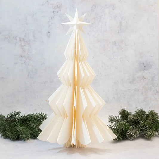 Sapin de Noël en Papier Grand