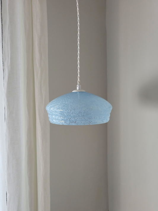 baladeuse clichy bleue suspendue
