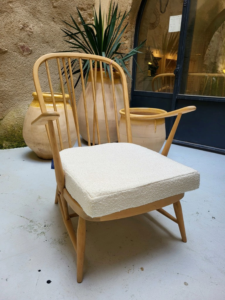 Fauteuil Ercol deuxième modèle, pièce unique de mobilier vintage haut de gamme
