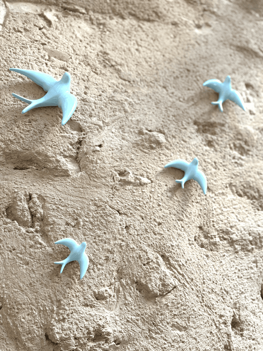 lot hirondelles aigue-marine